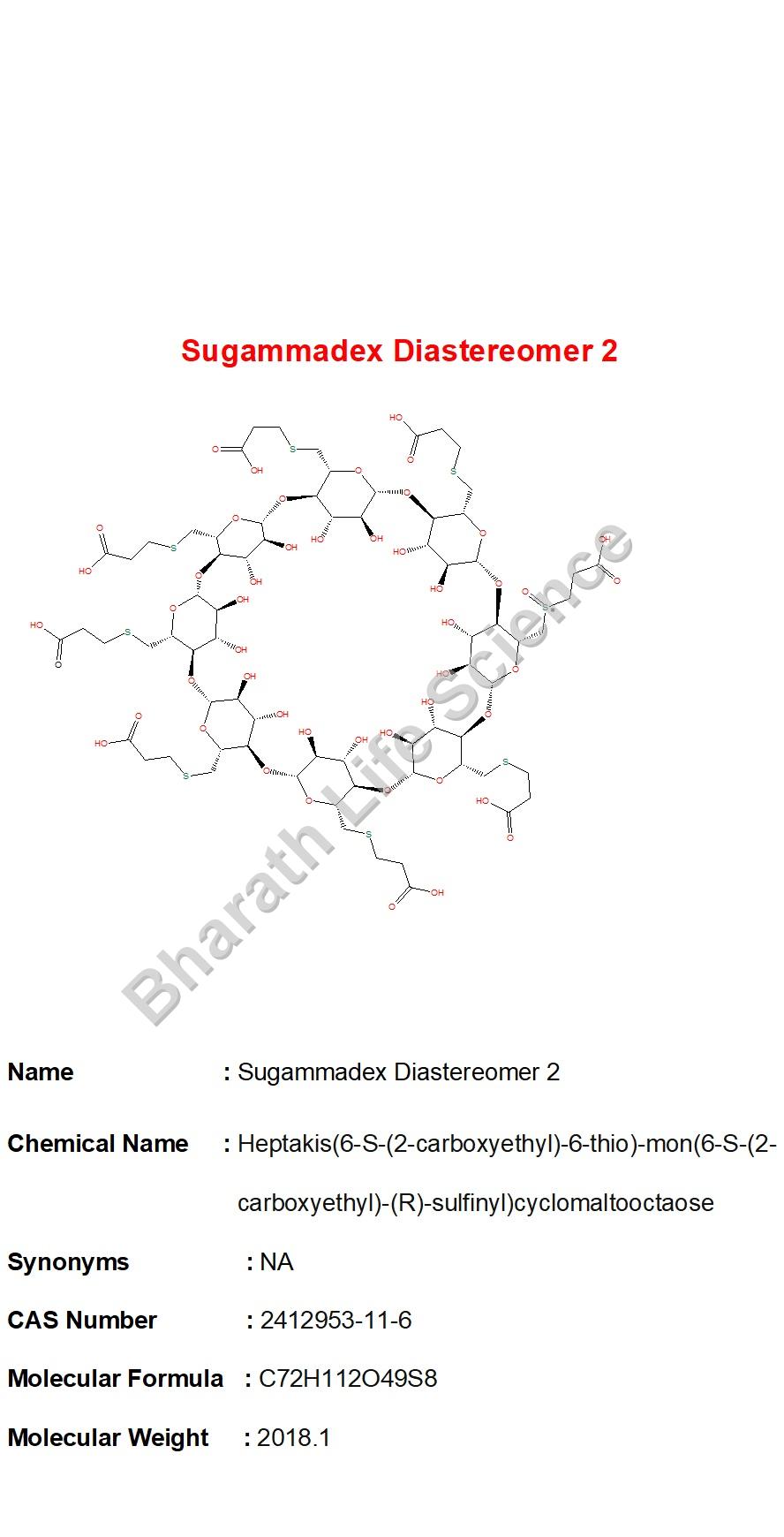 Sugammadex Diastereomer 2